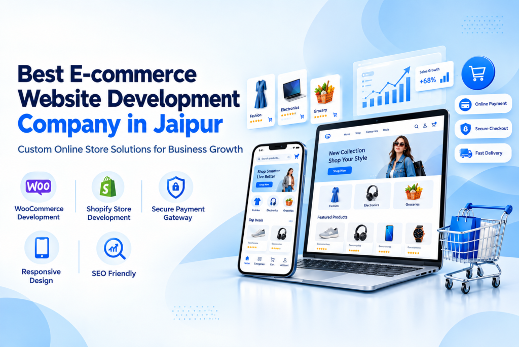 E-commerce Website Development Company in Jaipur – Custom Online Store Solutions