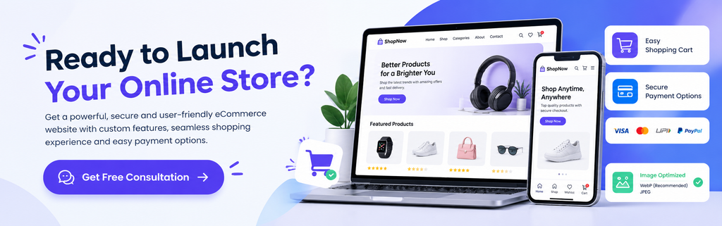 Ready to Launch Your Online Store – E-commerce Website Development Company in Jaipur