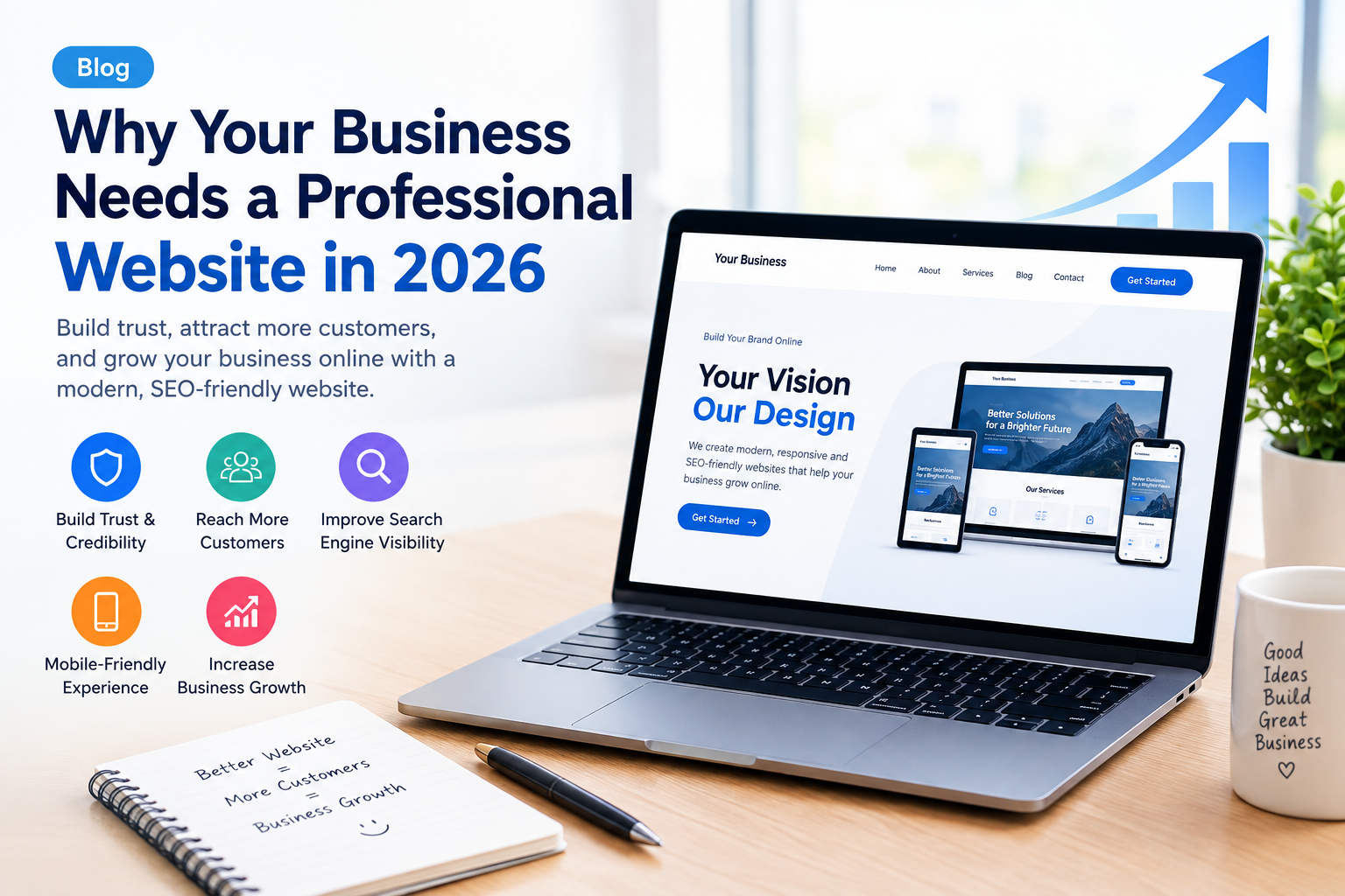 Why Your Business Needs a Professional Website in 2026 | Glitch Probe