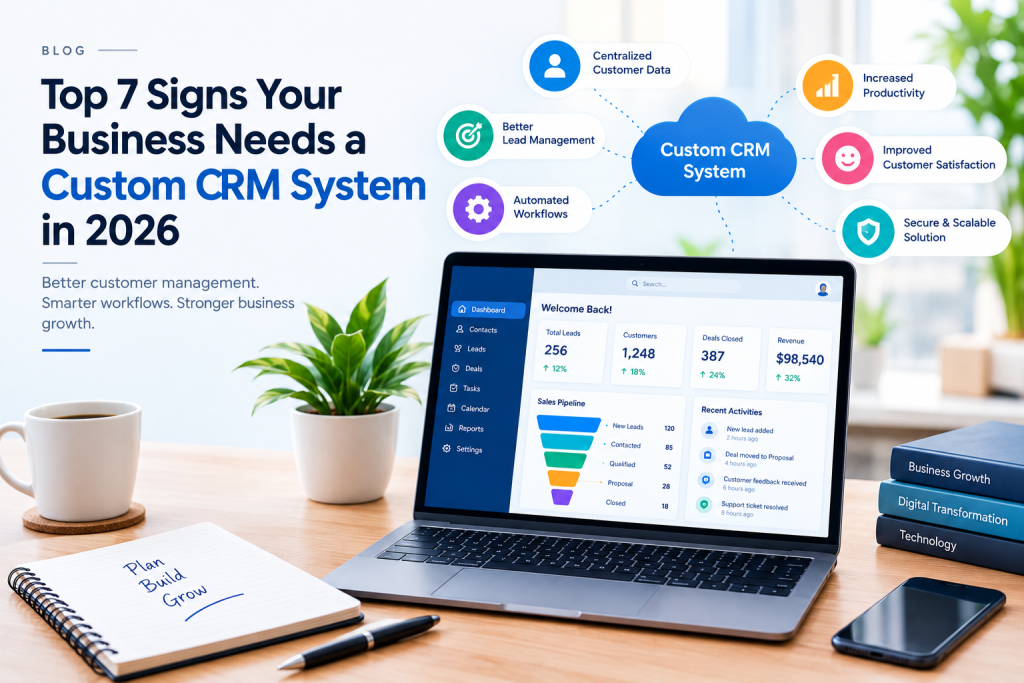 Top 7 Signs Your Business Needs a Custom CRM System in 2026