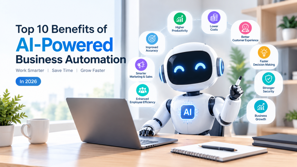 Top 10 Benefits of AI-Powered Business Automation in 2026